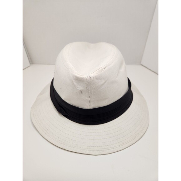 Bee Hats Fedora Men's M‎ White Custom Made In USA - Picture 3 of 7